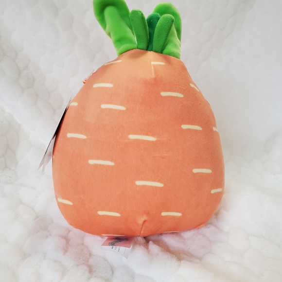 Caroleena the Carrot with Bunny Ears Easter Squishmallows BNWT 7 Inch - Picture 3 of 8